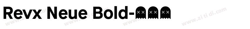 Revx Neue Bold字体转换
